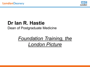 Dr Ian Hastie - South Thames Foundation School