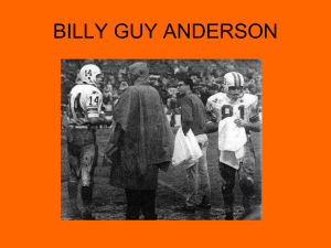 Billy Guy Anderson 2013