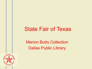 Marion Butts - State Fair