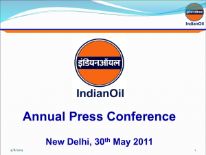 PRESENTATION NAME - Indian Oil Corporation Limited