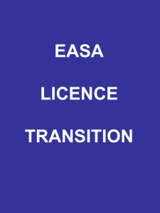 EASA License transition