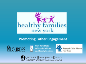 Promoting Father Engagement: Program Outcomes and Lessons
