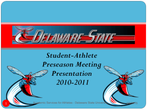 Academic Probation 101 - Delaware State University