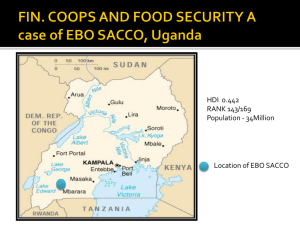 Kazooba FINANCIAL COOPS AND FOOD SECURITY A - e-MFP