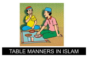 Table-manners