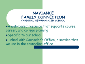 NAVIANCE - Cardinal Newman High School