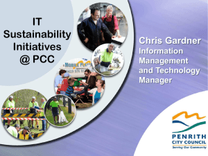 Chris Gardner Information Management and Technology Manager
