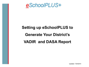 Discipline VADIR and DASA Powerpoint
