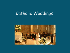 Catholic Weddings
