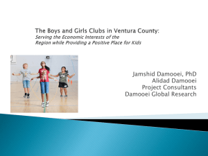 Measuring The Economic Impact of Boys and Girls Clubs