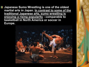 Sumo Wrestling PPT
