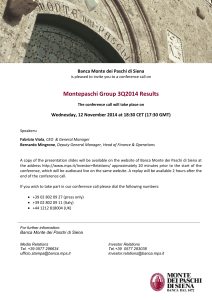 Documento in PDF - Banca Monte dei Paschi di Siena