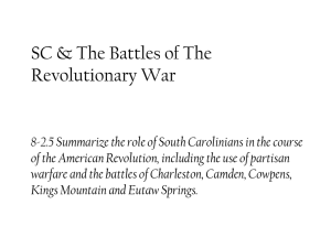 8-2.5 Battles of the American Revolution