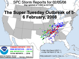 453 Case Study: Feb 5-6, 2008 Super Tuesday Outbreak