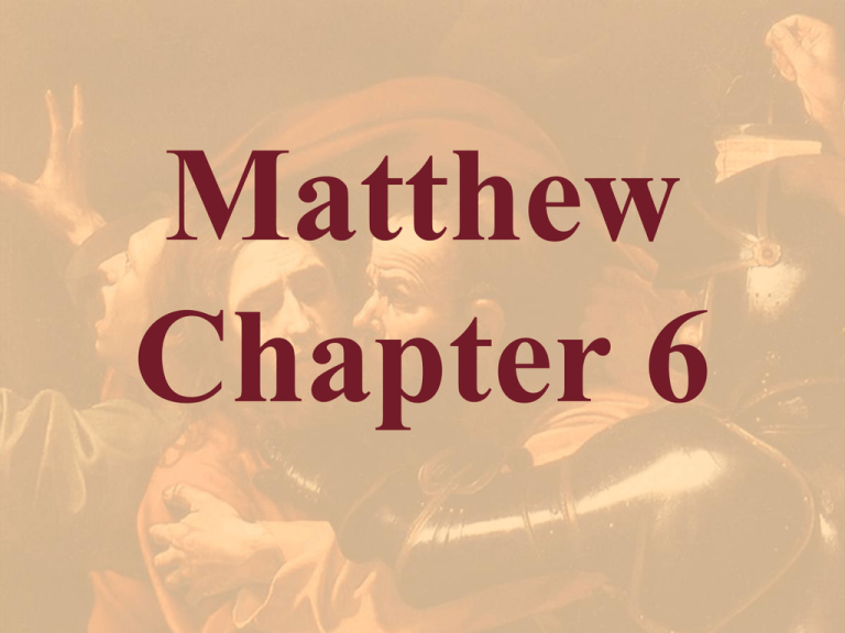 Matthew 8 1 4 Summary