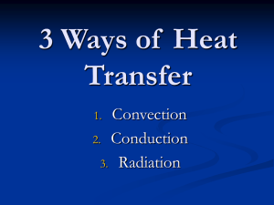 3 Ways of Heat Transfer