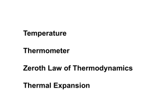 Temp and thermal Expansionx