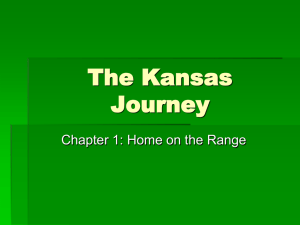 Kansas Journey PPT Ch. 1