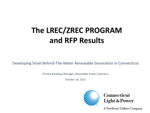 The LREC/ZREC PROGRAM - Raab Associates, Ltd.