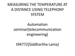 Remote temperature measurement () / opponent: Toni