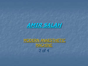 Anesthesia Machine Amir Salah 2 of 4