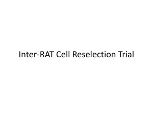 Inter-RAT Cell Reselection Trial
