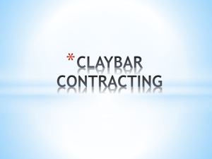 CLAYBAR CONTRACTING