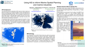 Using AIS to inform Marine Spatial Planning and marine