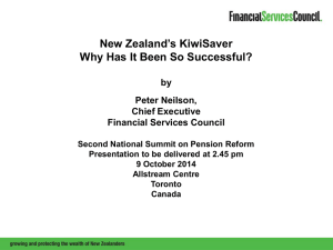 New Zealand`s KiwiSaver – Why has it been so successful?