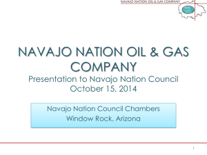 NAVAJO NATION OIL & GAS COMPANY Shareholder Representative