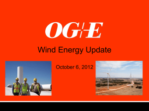 Utilities and Wind Energy by Mike Sheriff, OG&E