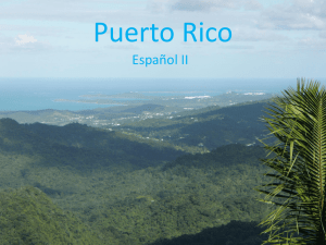 Puerto Rico - Las clases de Sra. Musil