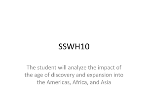 SSWH10 - Savannah-Chatham County Public School System
