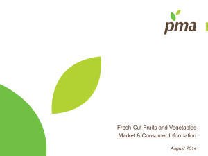 Share of US Fresh-Cut Fruit & Vegetables by Packaging