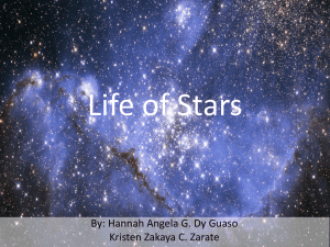 Life of stars - WordPress.com