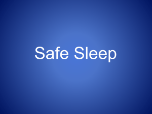 Safe Sleep PowerPoint Presentation