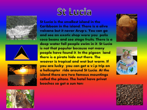st luica power point