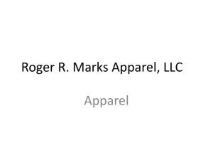 Roger R. Marks Apparel, LLC