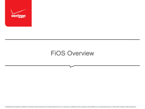 FiOS and VSBB Overview 1-24-14