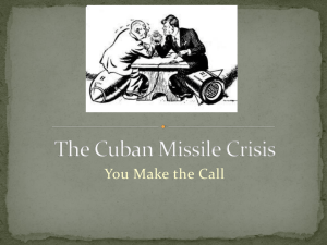 Cuban Missile Crisis and Political Cartoons