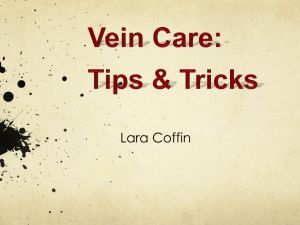 Vein Care: Tips & Tricks - Harm Reduction Coalition