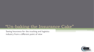 Un-baking the Insurance Cake - 28th Annual Conference on