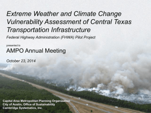 Extreme Weather and Climate Change Vulnerability