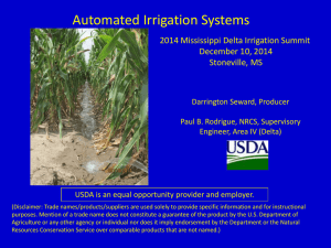 Darrington Seward, Producer, Automated Irrigation