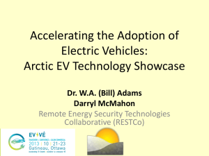 Accelerating the Adoption of Electric Vehicles: Arctic EV