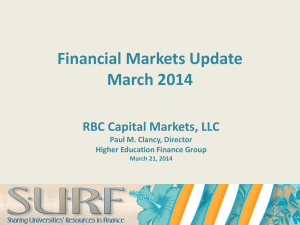 Municipal Market Update - University of North Carolina