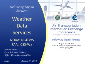 Future Weather Data Services
