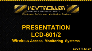 KEYTROLLER LCD 601/602