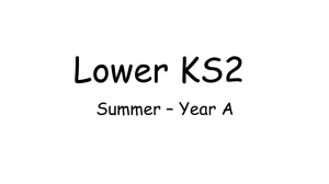 LKS2 Year A Summer