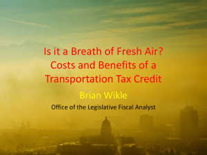 Brian Wikle, “Is it a Breath of Fresh Air? Costs and